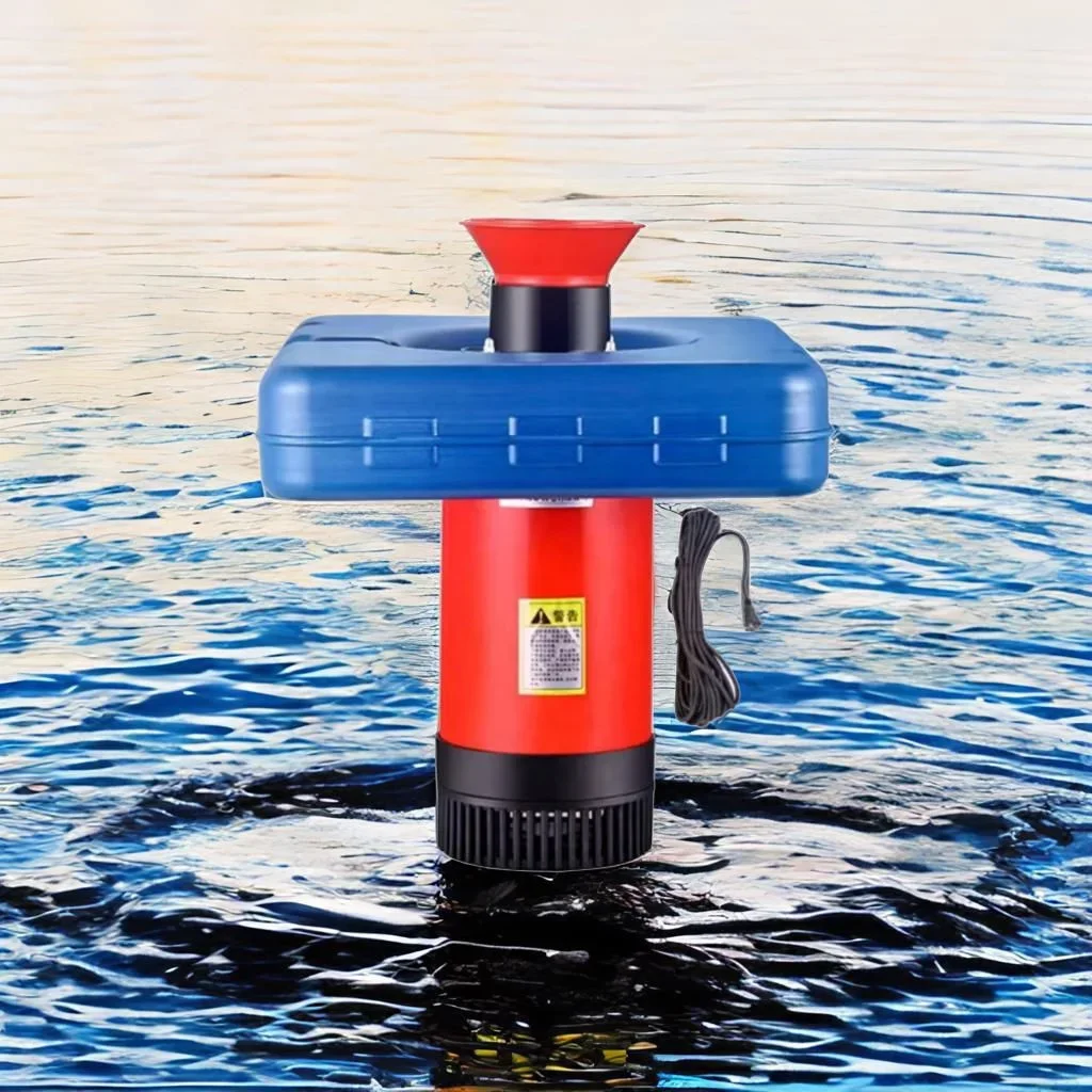 Aquaculture Equipment Electric Powered 220v Pond Fountain Floating Aerator for Fish Farming Pond Add Oxygen for Fish Shrimp