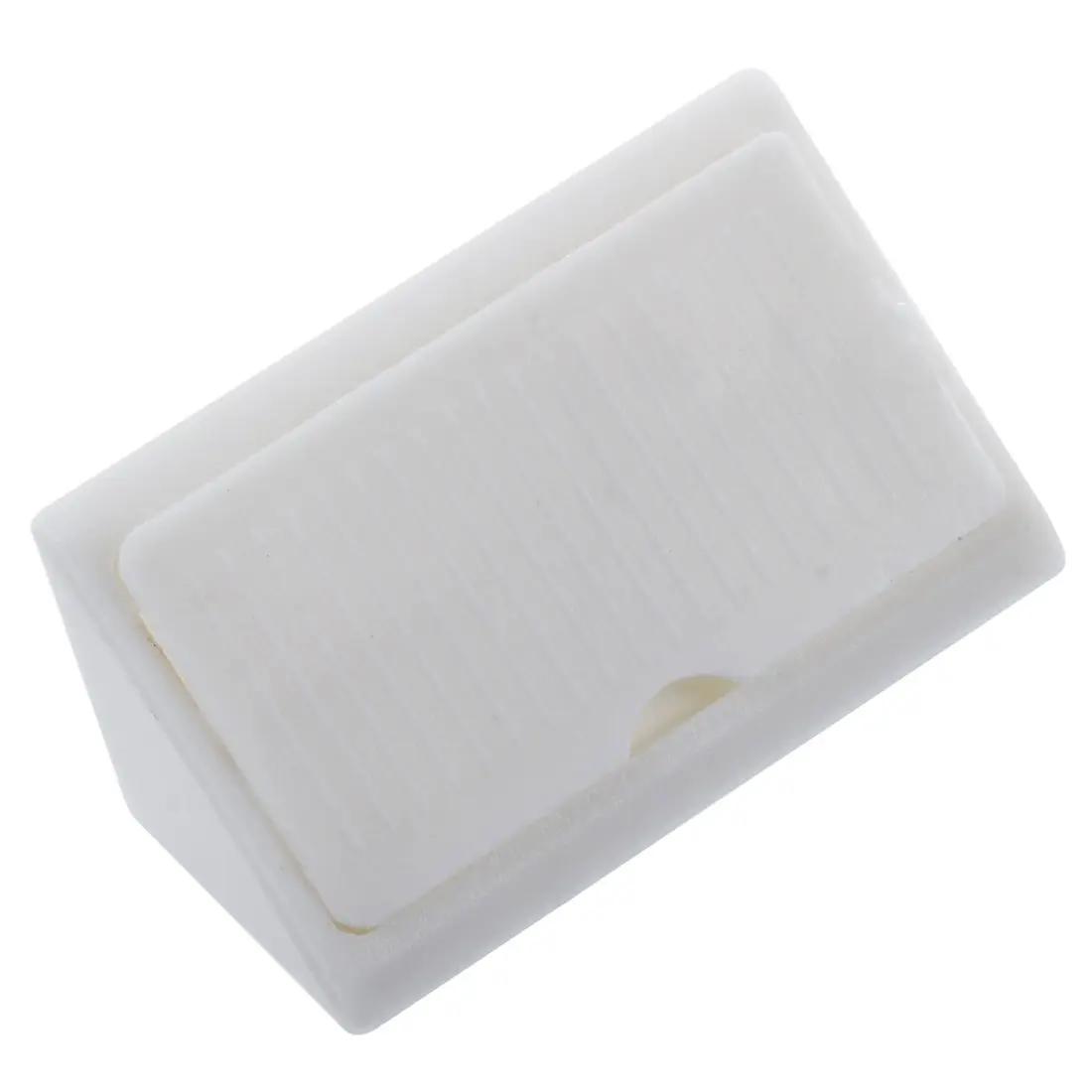 

ABLK Furniture Cabinet Fastener Corner Braces Angle Brackets White 10pcs