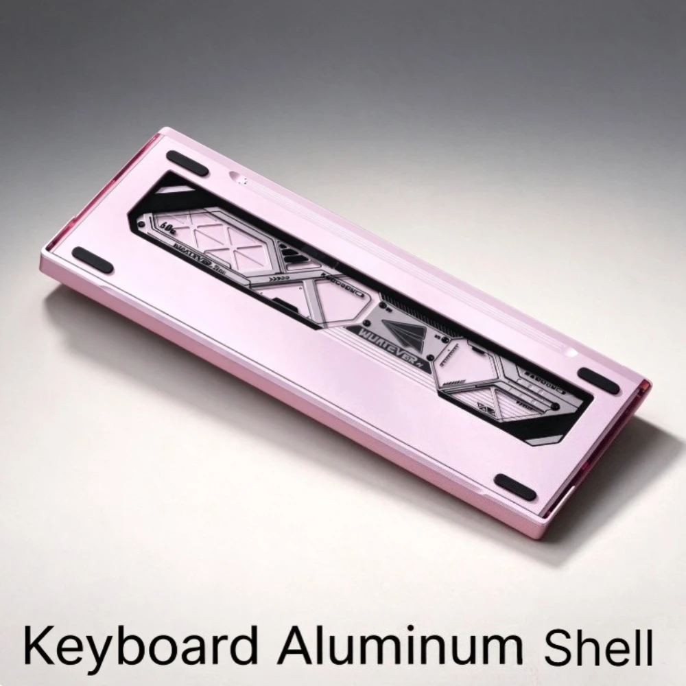 Paper60e CNC Mechanical Keyboard Case Customized Multi-structure Anodized Housing Compatible With Wooting EV63 Keyboard Case