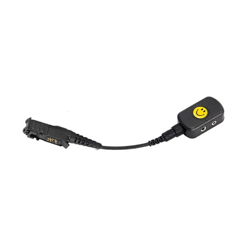 Adapter Cable for Motorola P6620i/P6600/E8608/XPR3300/MTP3150/MTP3250 Two-Way Radio to Kenwood K-Connector Headset & PTT Mic