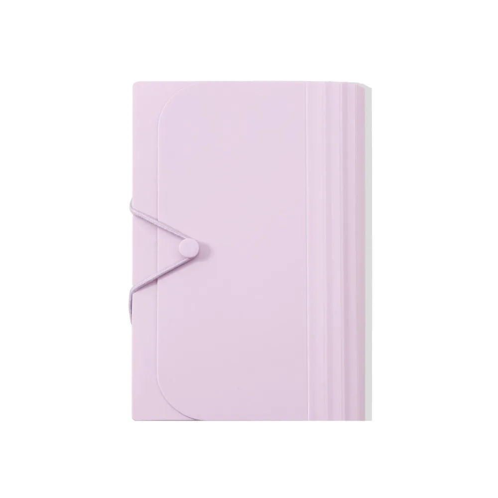 Macaron High-Aesthetic Multi-Layer Accordion File Folder Compact Portable Nail Art Organizer For Nail Stamping Plate Storage - view 6