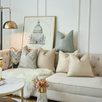 Luxury Geometric Cushion Cover Modern High-end Design Pillow Cover Decorative for Hotel Home Livingroom Sofa Decor Pillowcase
