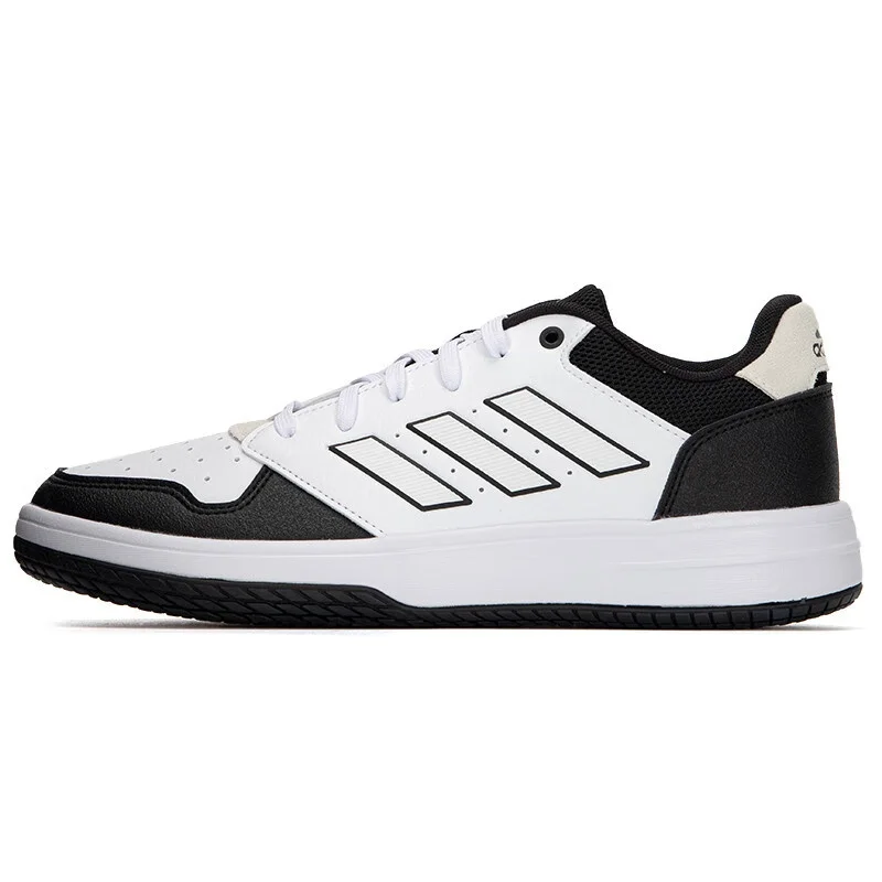 حذاء تدريب Adidas New Trefoil خفيف الوزن ومتين للجنسين، حذاء كلاسيكي Gametalker ذو نعل رفيع ومتين للتنقل اليومي، حذاء مسطح منخفض متعدد الاستخدامات للأزواج Hq2213 #3