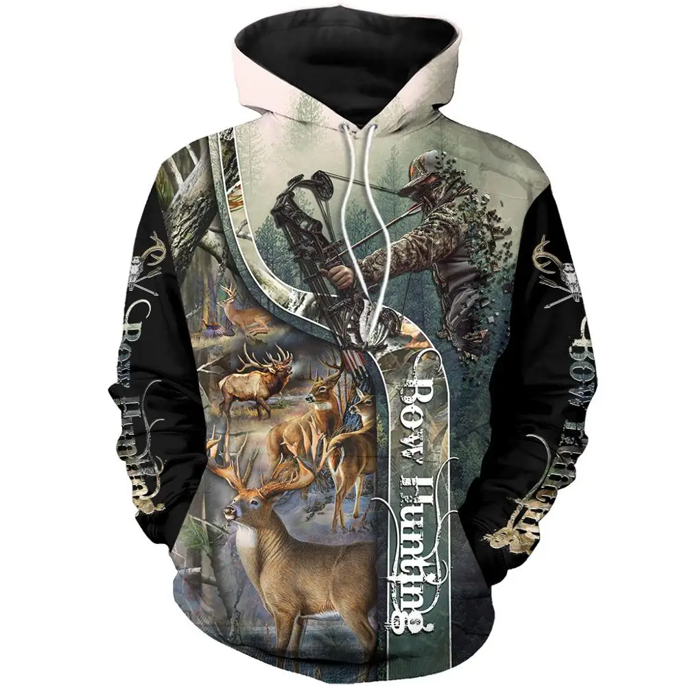 Autumn Fishing Camouflage 3D Hoodies Men Women Outdoor Fishing Camping Hunting Clothing Unisex Hooded Coats Tops
