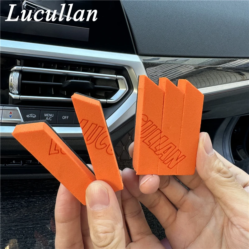 Lucullan Esponja de revestimiento cerámico multiusos, aplicador nanoblock, tamaño adecuado, fácil de sujetar en la mano