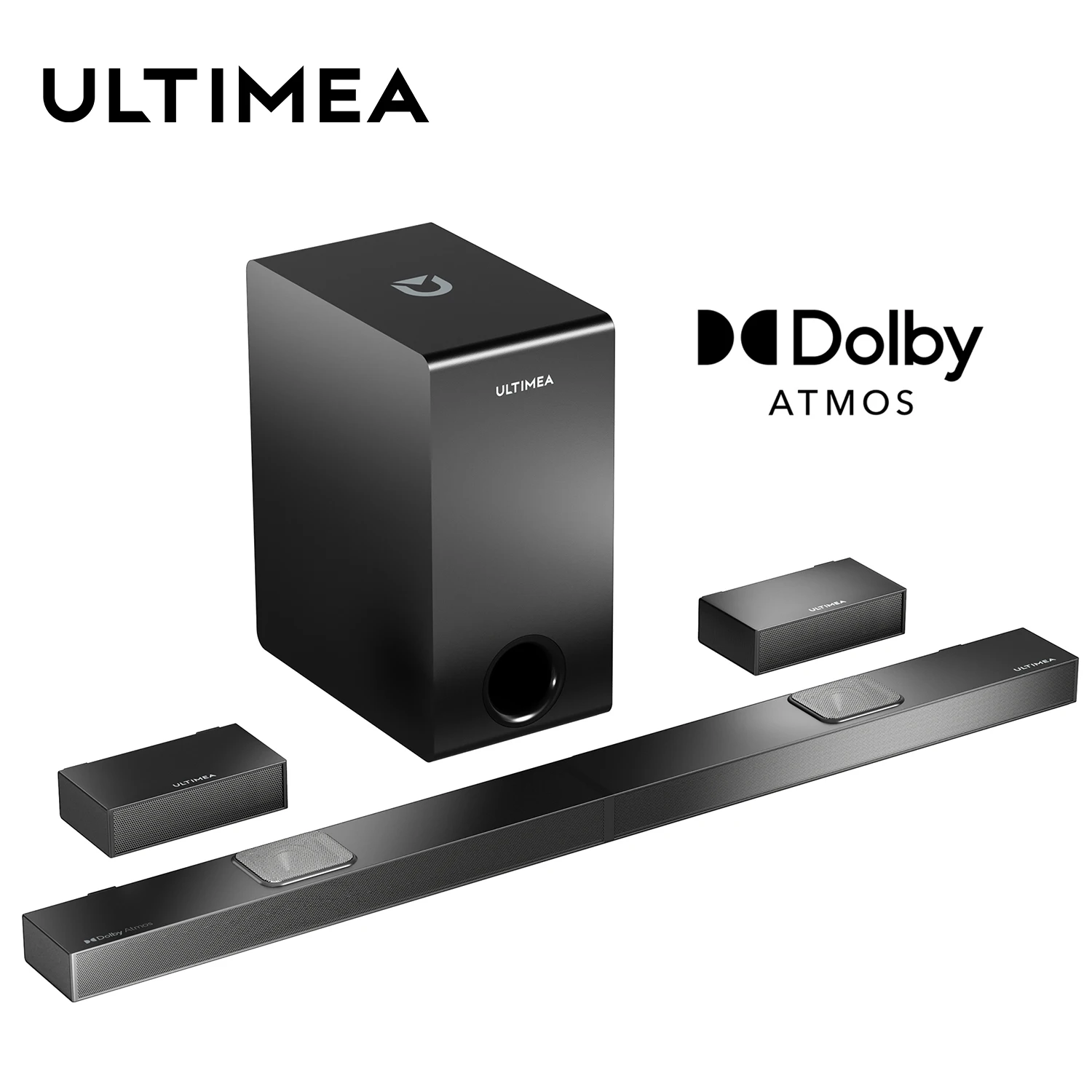 ULTIMEA 5.1.2 Sound Bar for Smart TV with Dolby Atmos, 8