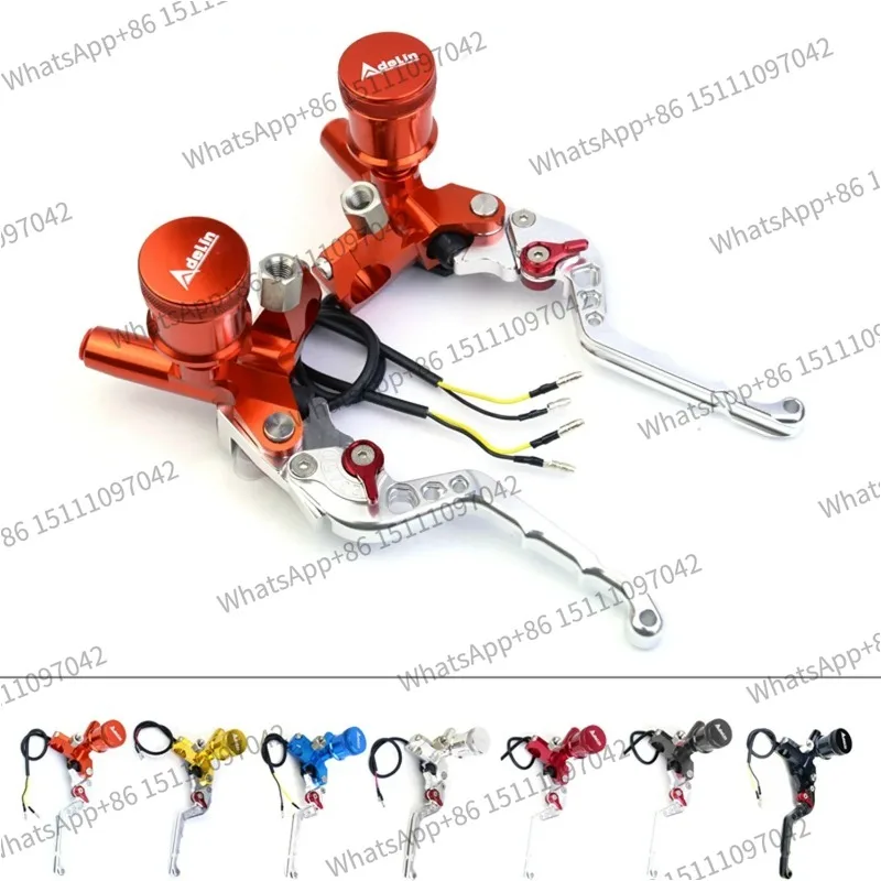 for Adelin PX2 Motor-cycle Brake Master Cylinder Clutch Levers 22mm for Ho-nda Benelli Kawa-saki Tri-umph