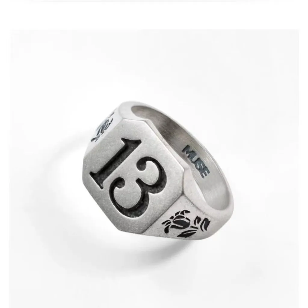 Kpop Idol Jimin Muse Signet Ring ARMY Fashion Accessories Gift