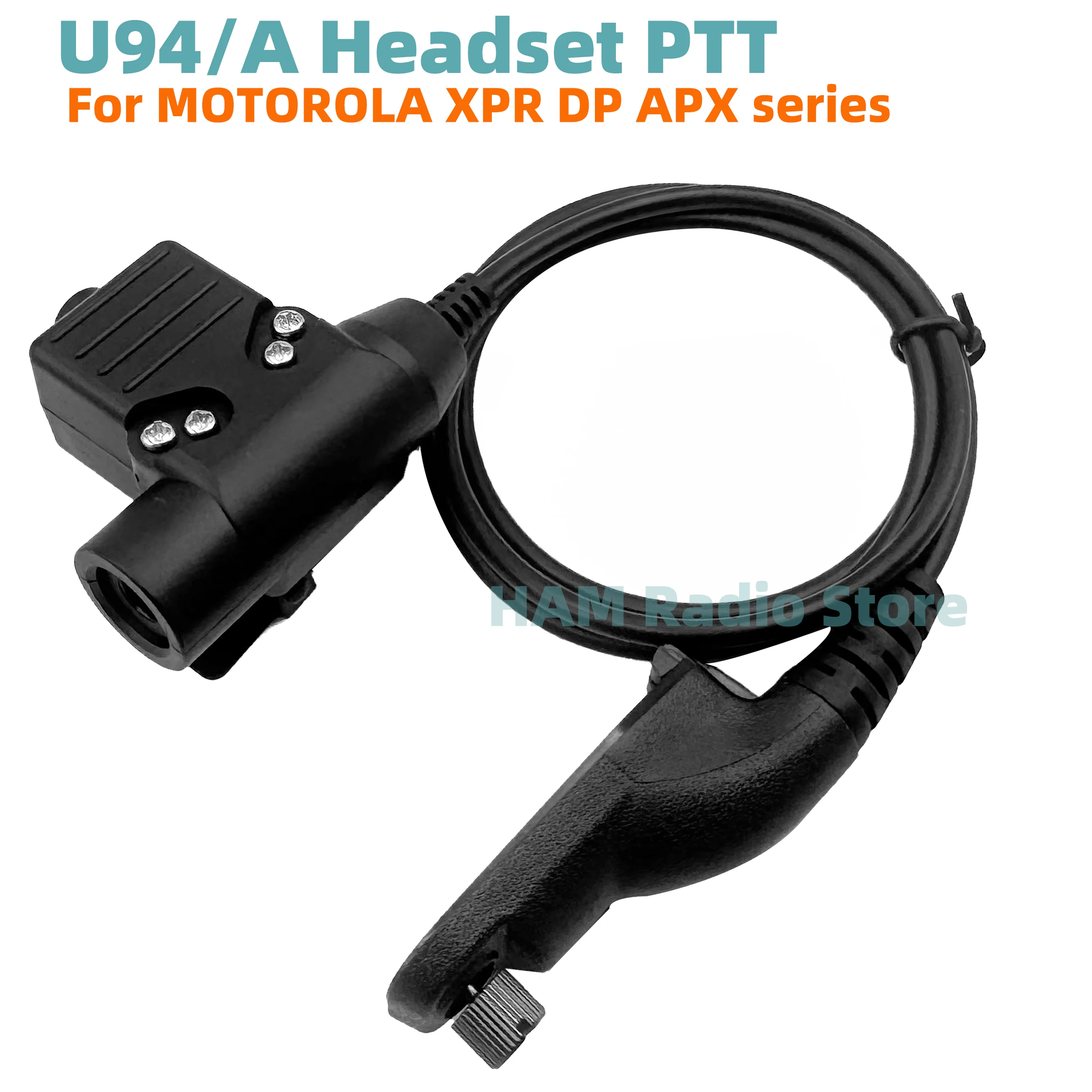 

Walkie Talkie U94 PTT 7.1mm Headset PTT For Motorola XPR6350 XPR6550 XPR6580 XPR7350 XPR7380 XPR7550 APX6000 APX7000 DP3400.4800