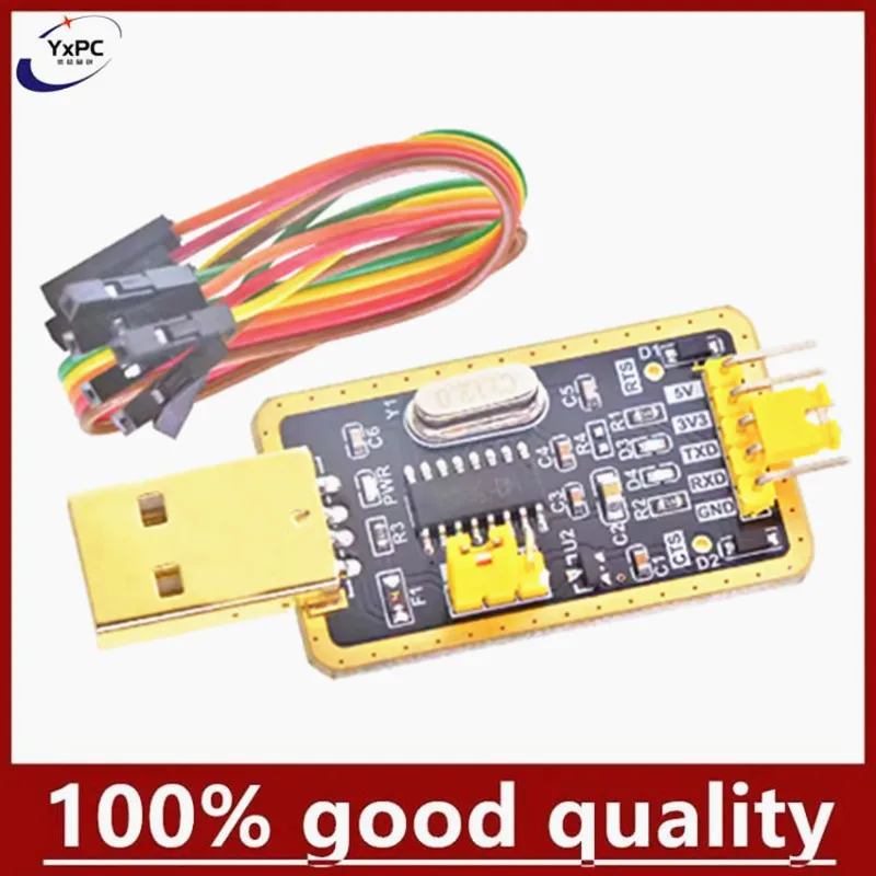CH340G RS232 Update USB To TTL Converter Module UART Serial Port UFS-HWK STC Dowanloader Programmer Brush Upgrade small plate