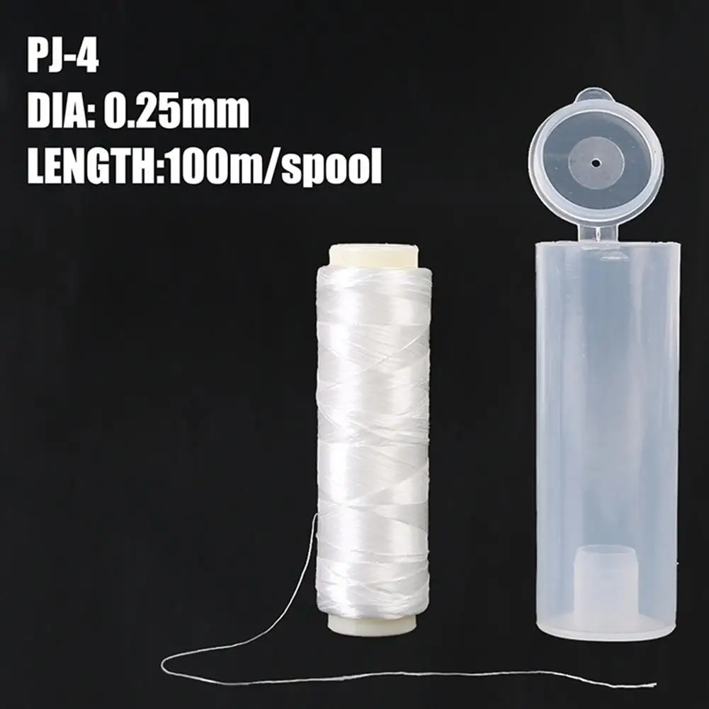 Fishing Elastic Thread 0.2mm 200m/spool 0.25mm 100m/spool Multi-purpose Sea Fishing Accessories Tackle Fishing Bait Line