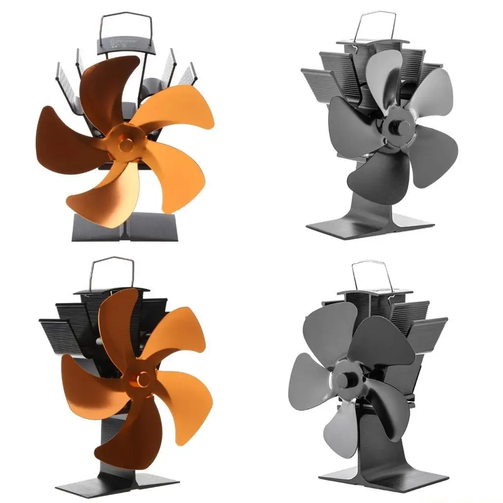 

Вентилятор печи A2BE, модернизированный с 5 лопастями, вентилятор с тепловым приводом для сжигания дров для горелки Firep