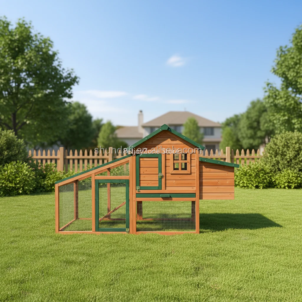 

SDC018 Eco-Friendly Wooden Chicken Coop Poultry Cage Hen House Nesting Box Duck Cages
