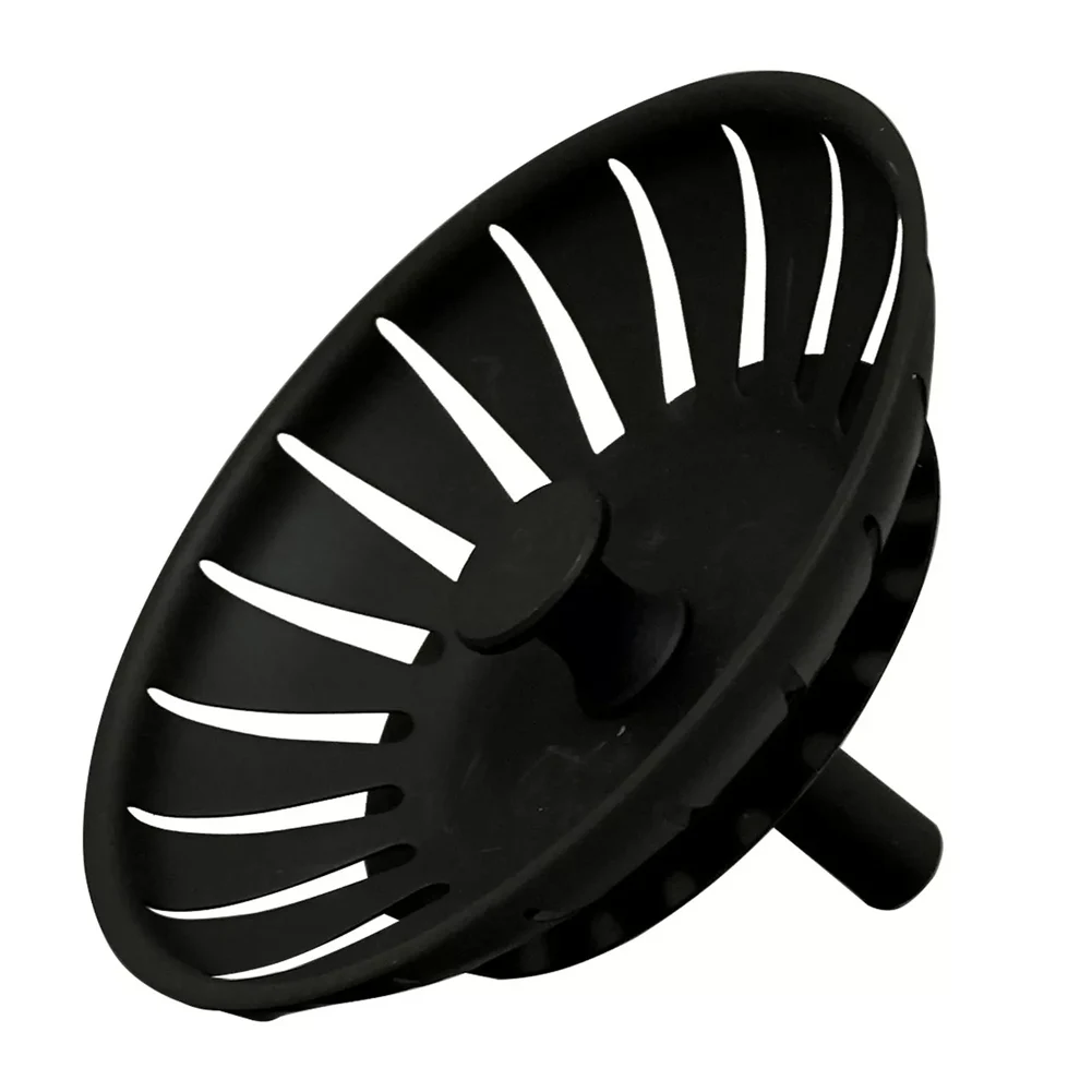 Easy To Clean Hole Blockages Replacement Strain Drainer Filter Fitted Finger Rubber Seal Kitchen Sink Replacement