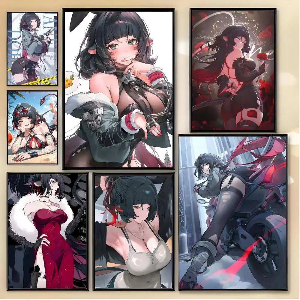 game character detective Z-Zenless Zone Zero Poster Unique Home Decoration Ideas & Stylish Interior Art