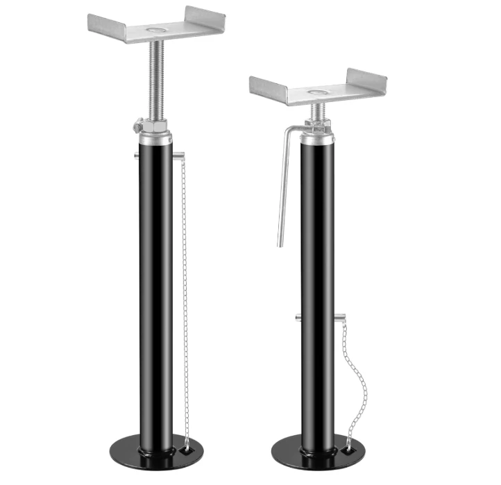 Adjustable Height RV Slide Out Stabilizers Steel Support Jacks For Camper And Travel Trailer