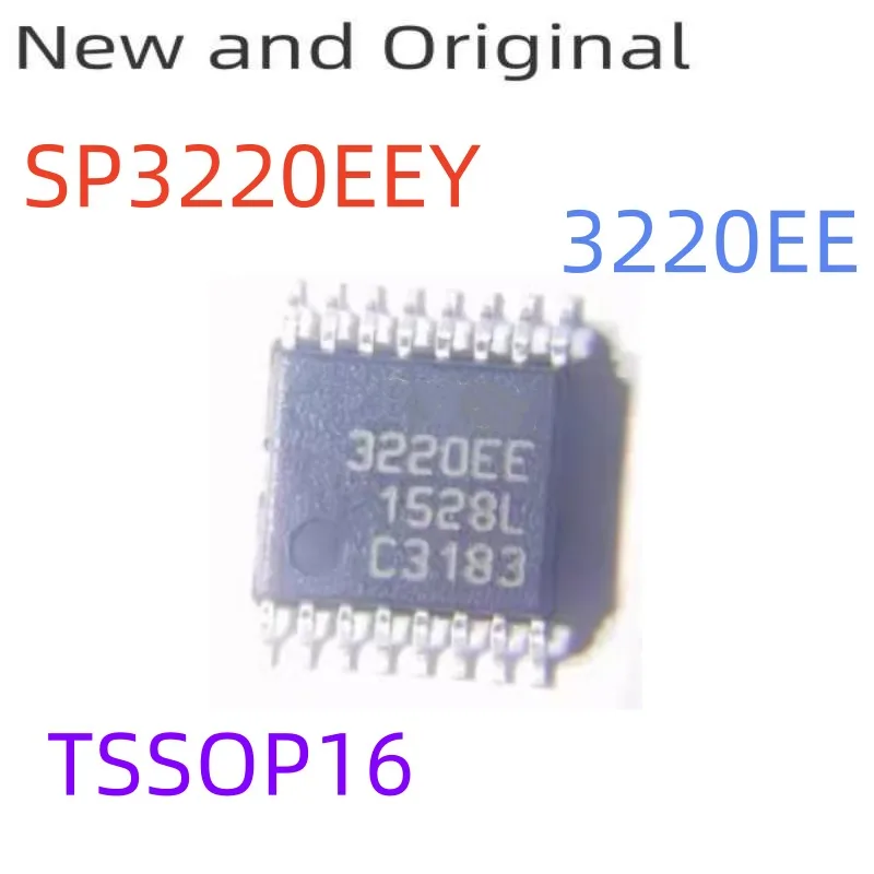

Sp3220Eey Tssop16 +3.0V to +5.5V Rs-232 Driver/Receiver Pair