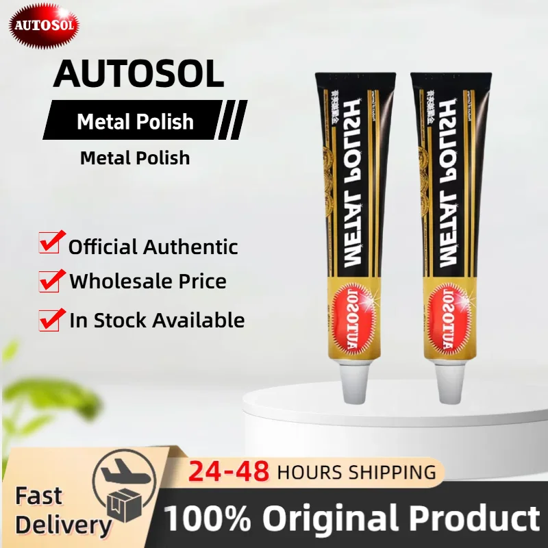 Оригинальный автомобильный полироль по металлу 75 мл Solvol Chrome Metal Aluminium Очиститель для мотоцикла Полироль для автомобиля