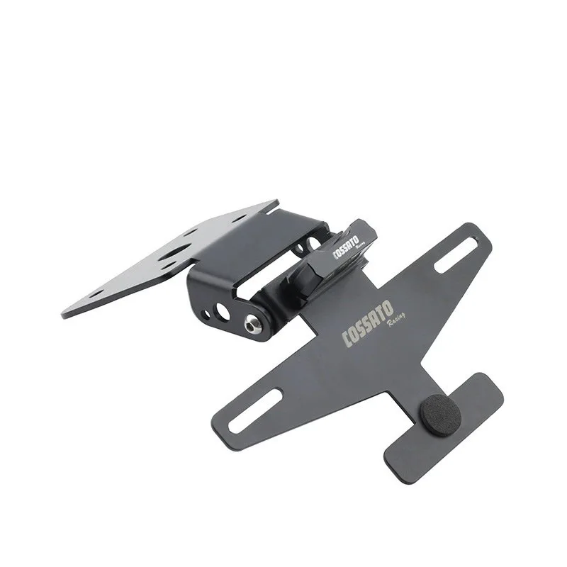 USERX Universal Motorcycle Accessories Short-tail stainless steel folded License plate holders for Zongshen Saikelon RC401