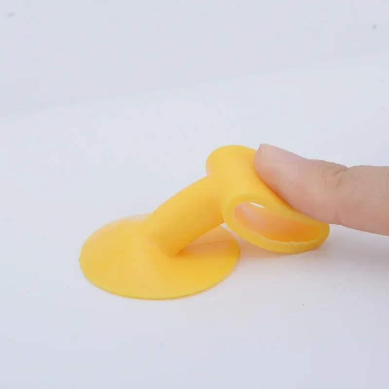 Creative Multifunctional Silent Plastic No Punching Silicone Door Sill Cover  Door Handle  Bathroom  Protective Barrier Pad