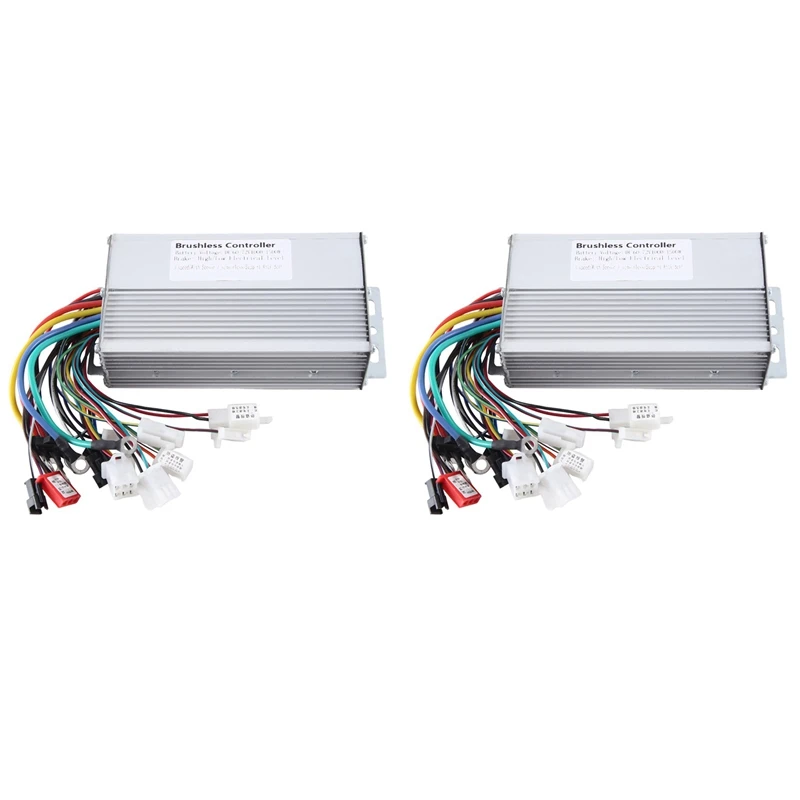 2X 48V 60V 64V 72V 1000W 1500W Electric Controller 12 Tube Dual Mode E-Bike Brushless Controller Speed Motor