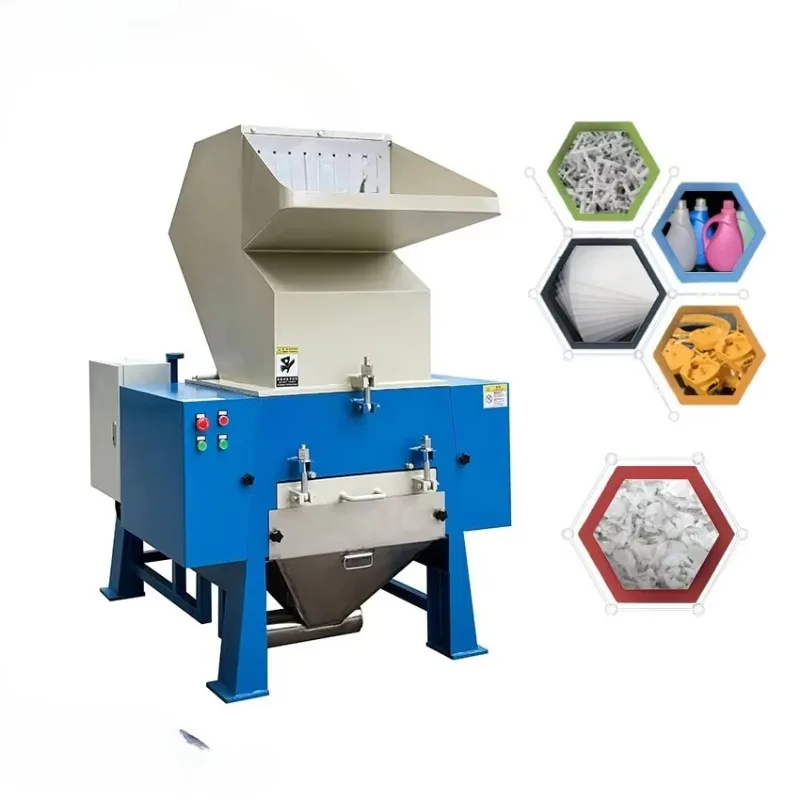 High speed and powerful recycling machinery, plastic crushing equipment, industrial