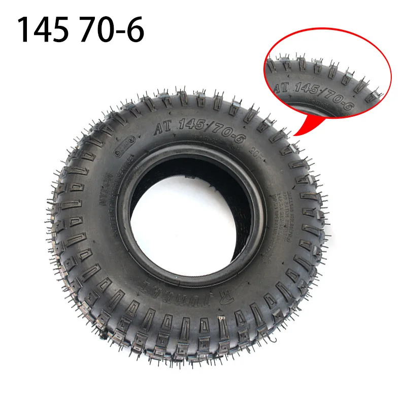 145/70-6 ATV Tire for small bull 6inch wheel tyre 50cc 70cc 110cc use