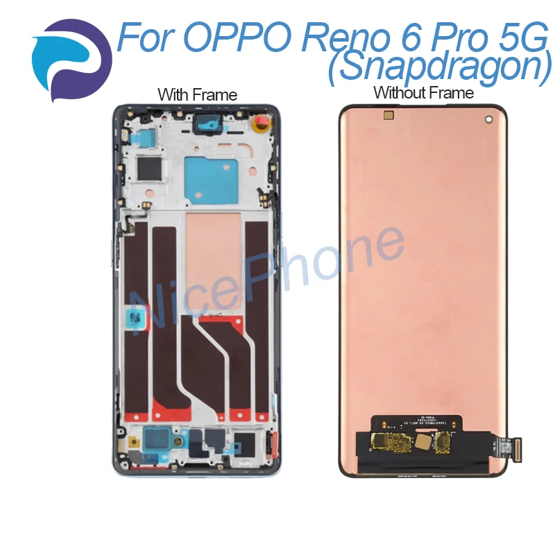 Imagem -04 - Display Lcd Touch Screen Digitalizador Oppo Reno Pro 5g Snapdragon Cph2247