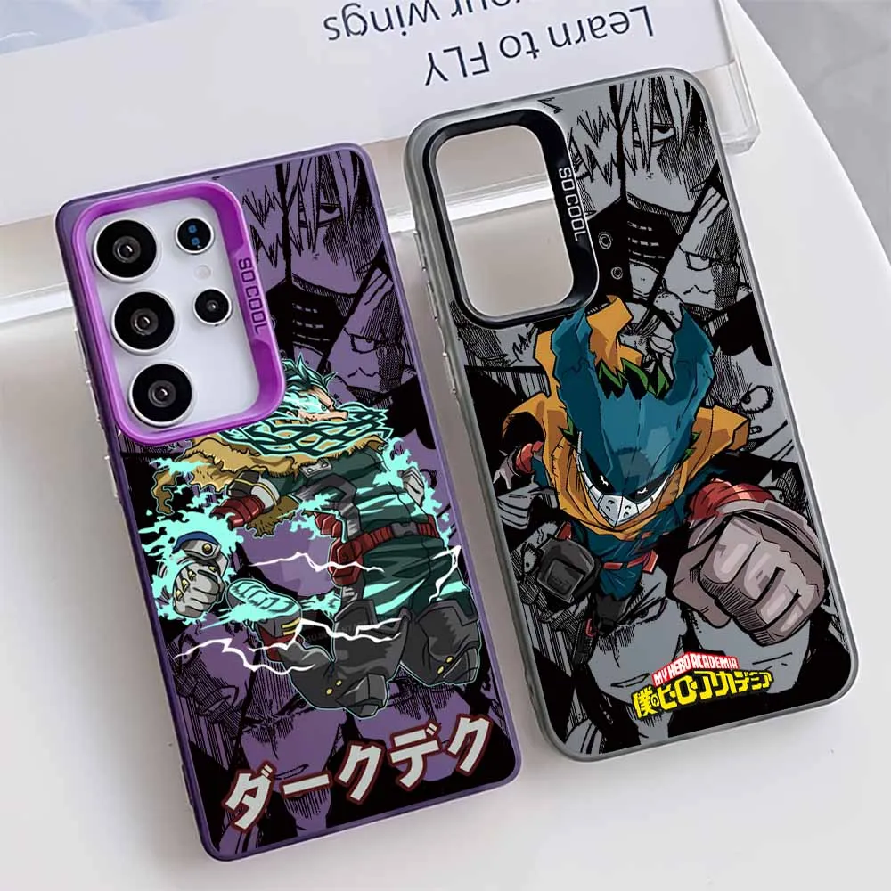 رسول العدالة بطلي الأكاديمية لسامسونج غالاكسي S26 S25 حافة S24 S23 S22 S21 S20 FE الترا زائد حافظة هاتف ملونة