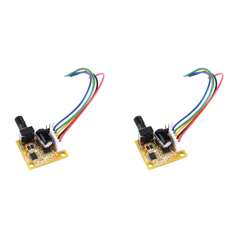 

B27B 2X BLDC 3-Phase Brushless Motor Driver DC5V-15V 2A 15W DC Motor Speed Controller Sensorless Board Module Power Supply