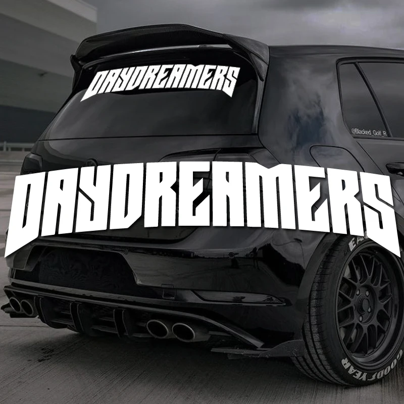 JDM STYLE 'DAY DREAMERS' DECAL, Personalised Decorative Accessories Decal Waterproof With High Quality, For a Unique Look!