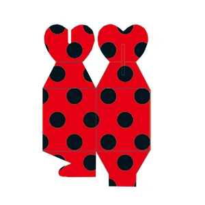 Marienkäfer Geburtstagsfeierdekorationen, Einweg -Set -Gerichte, Papiergerichte, Servietten, Tassen 12 Hauptverkäufe Lady Bug Geburtstagdekoration - №5