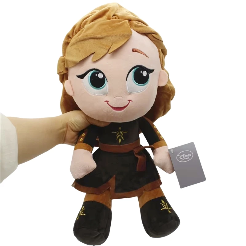 45-センチメートルディズニーアナと雪の女王プリンセスアンナ人形おもちゃエルザぬいぐるみ女の子のおもちゃ子供の誕生日プレゼント