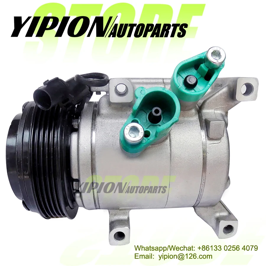 for Hyundai i10 2014 2015 2016 2017 KIA AC Compressor 9520076KA0 95200-76KA1  F500-9ADCA-02 F500-QADAA-03 97701-B4000 97701B9000