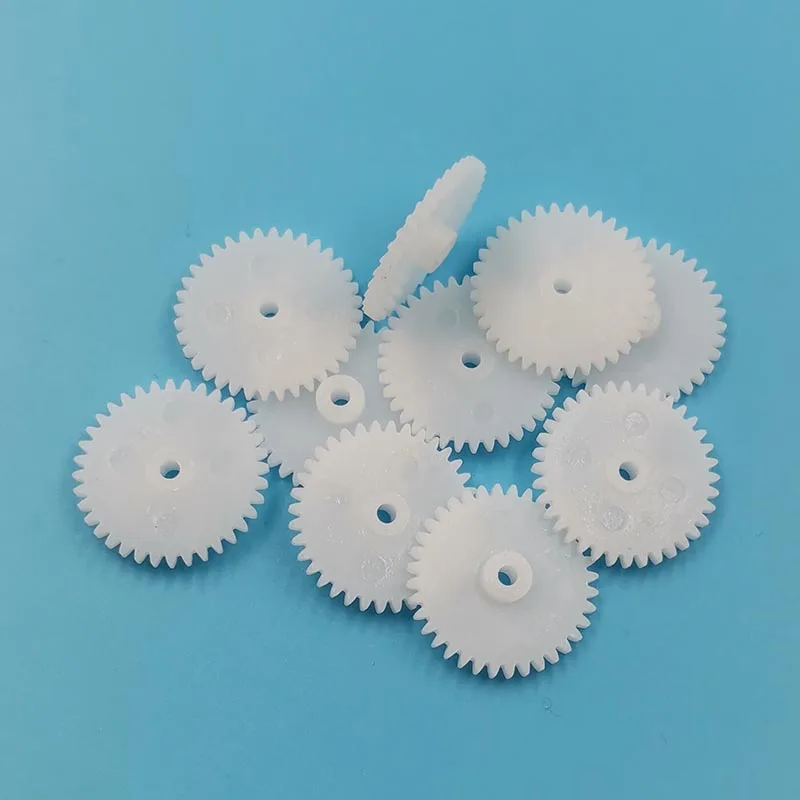 362A 0.5M POM Gear 36 Tooth 19mm Plastic Gear Disc Cone Toy Accessories 36T 2mm Hole Gears