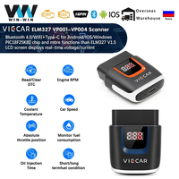 For Android/IOS/PC Viecar ELM327 PIC18F25K80 OBD 2 OBD2 Bluetooth 4.0 Scanner Auto Tools ODB2 Car Diagnostic PK ELM 327 V1 5