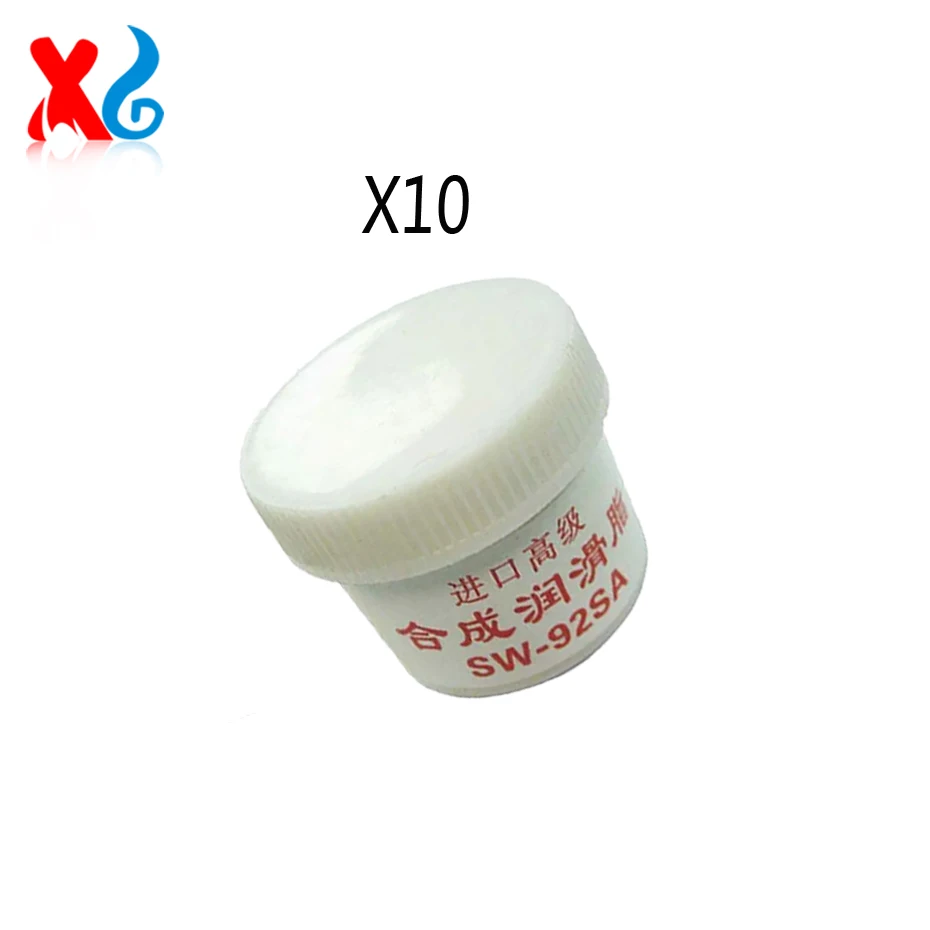 10PCS SW-92SA Fuser Film Sleeve Grease Synthetic Grease Printer Copier Gear Lubricating Oil for Samsung HP Canon Epson Brother