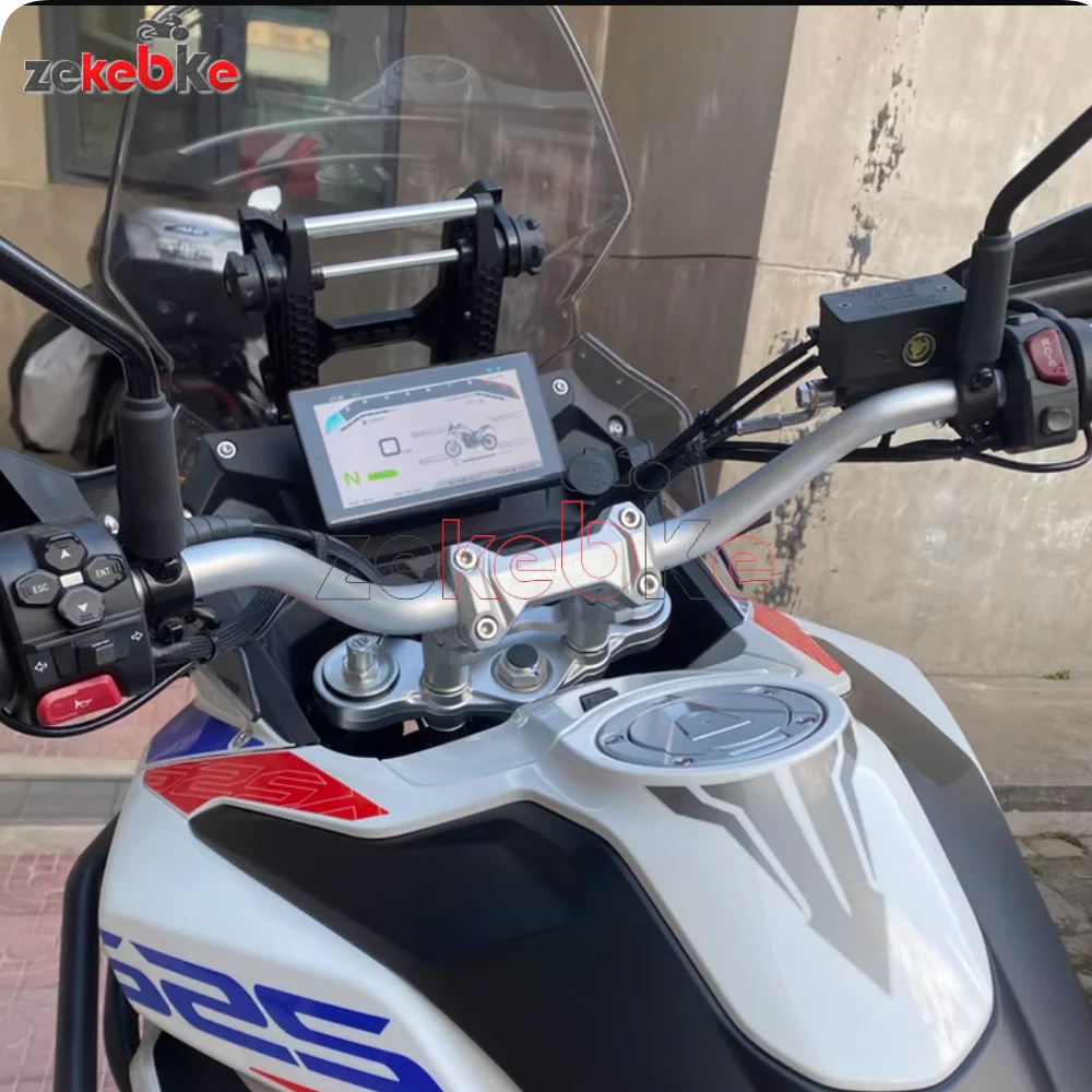 

Motorcycle For KOVE 625X DS625X 2025-2027 Handlebar Riser Mount Handle Bar Clamp Rise Extend Adapte Riser Clamps Accessories