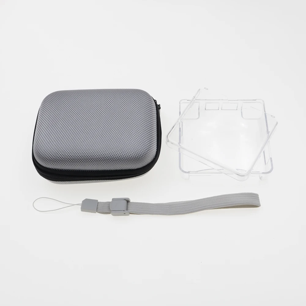 1Set Carrying Pouch Storage Bag For GBA SP Game Console With Adjustable Hand Rope, Clear Protective Cover Shell Housing view 3