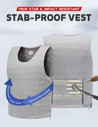 Self-Defense Men's Stab Resistant Clothing Personal Safety Protection Safety Clothing Tactical Stab Resistant Vests