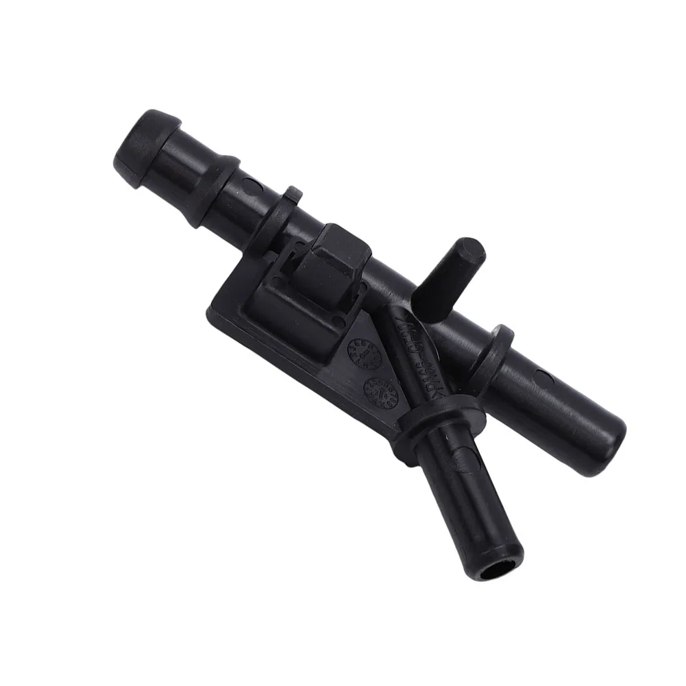 16264-21090 Black ABS T Connector Car Water Pipe Fitting Return Hose Tee For 2008-2015 2.4L Replacement Part