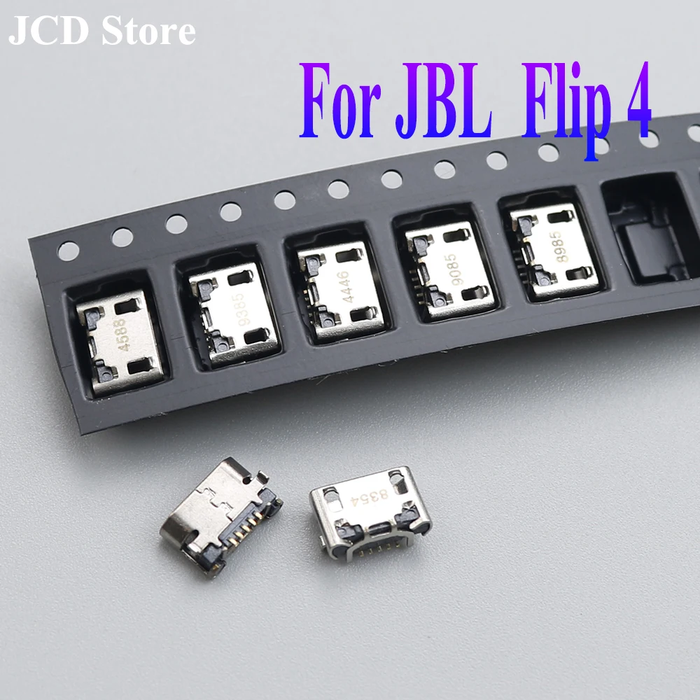 2-50PCS USB C Jack Power Connector Dock For JBL Flip 4 Bluetooth Speaker Charging Port Micro Charger Plug 5Pin Female Socket