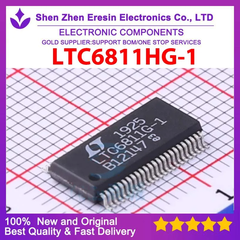 

Free shipping 5PCS/LOT LTC6811HG-1 SSOP48 New and original