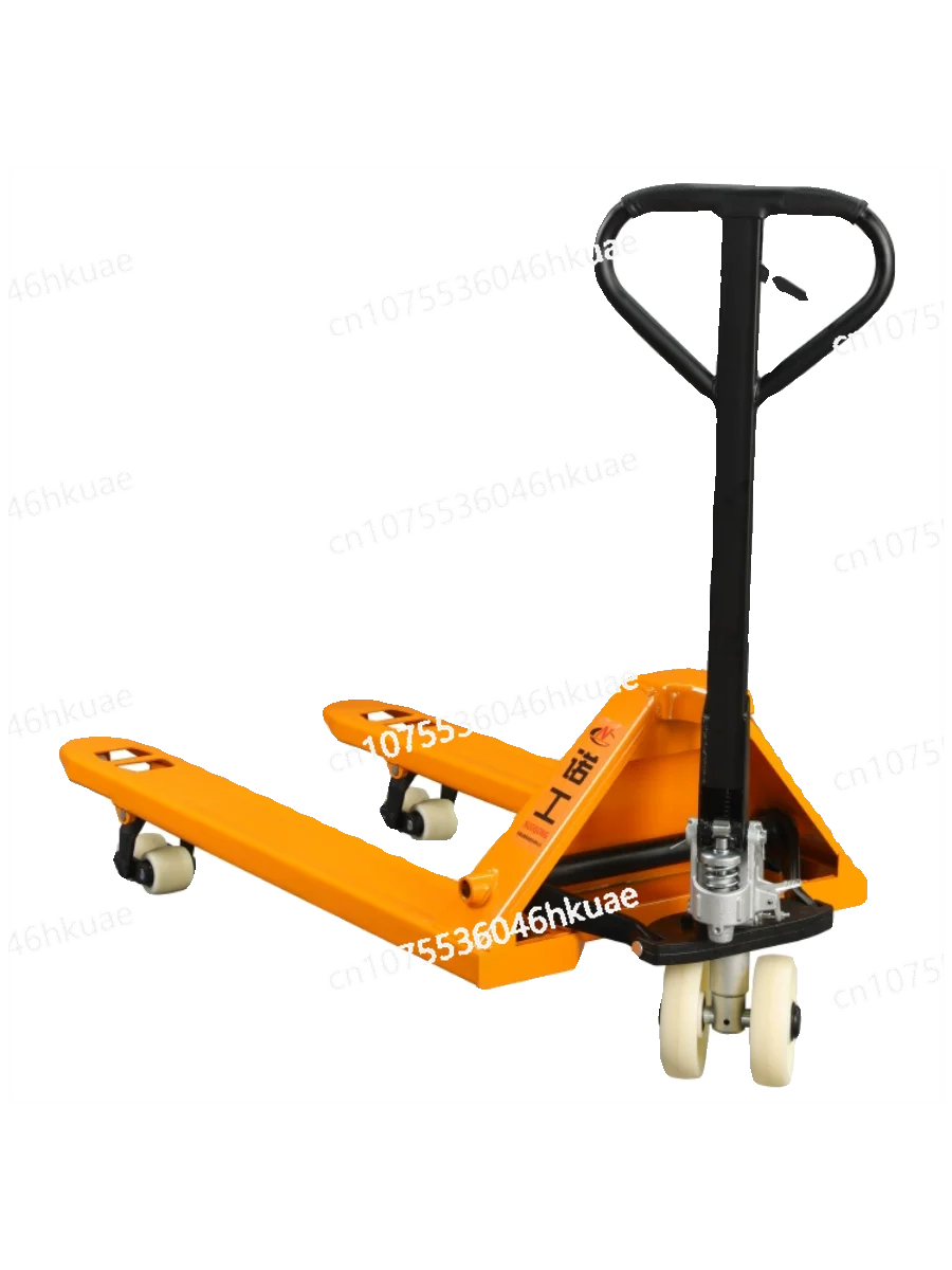 2/3/5 ton cattle pallet loading and unloading truck forklift hand push lift trailer, forklift manual hydraulic truck