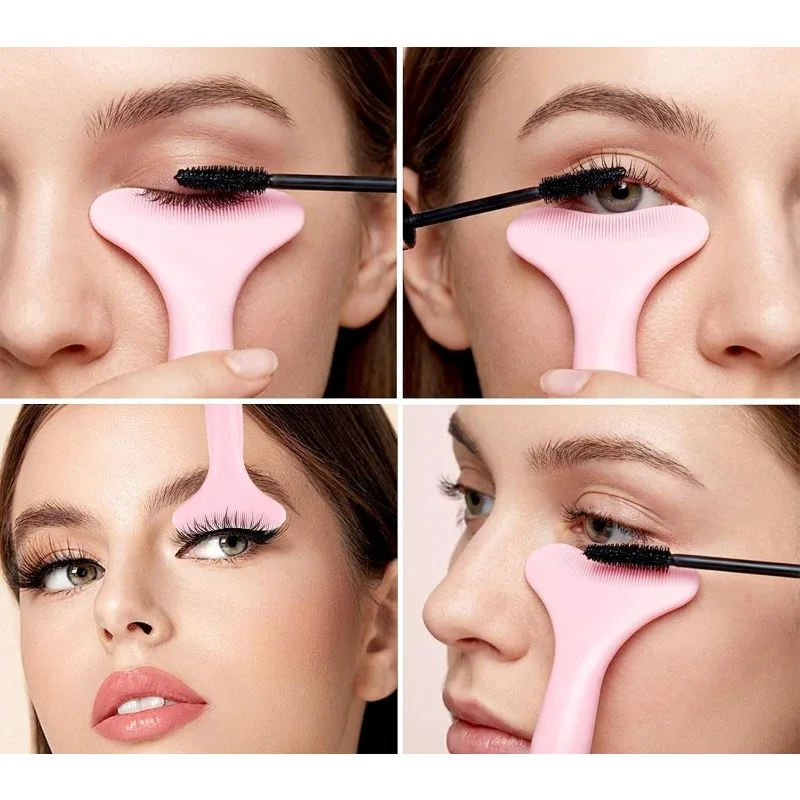 Silicone Mascara Shield, Lash Stopper Eye Makeup Baffle Tool