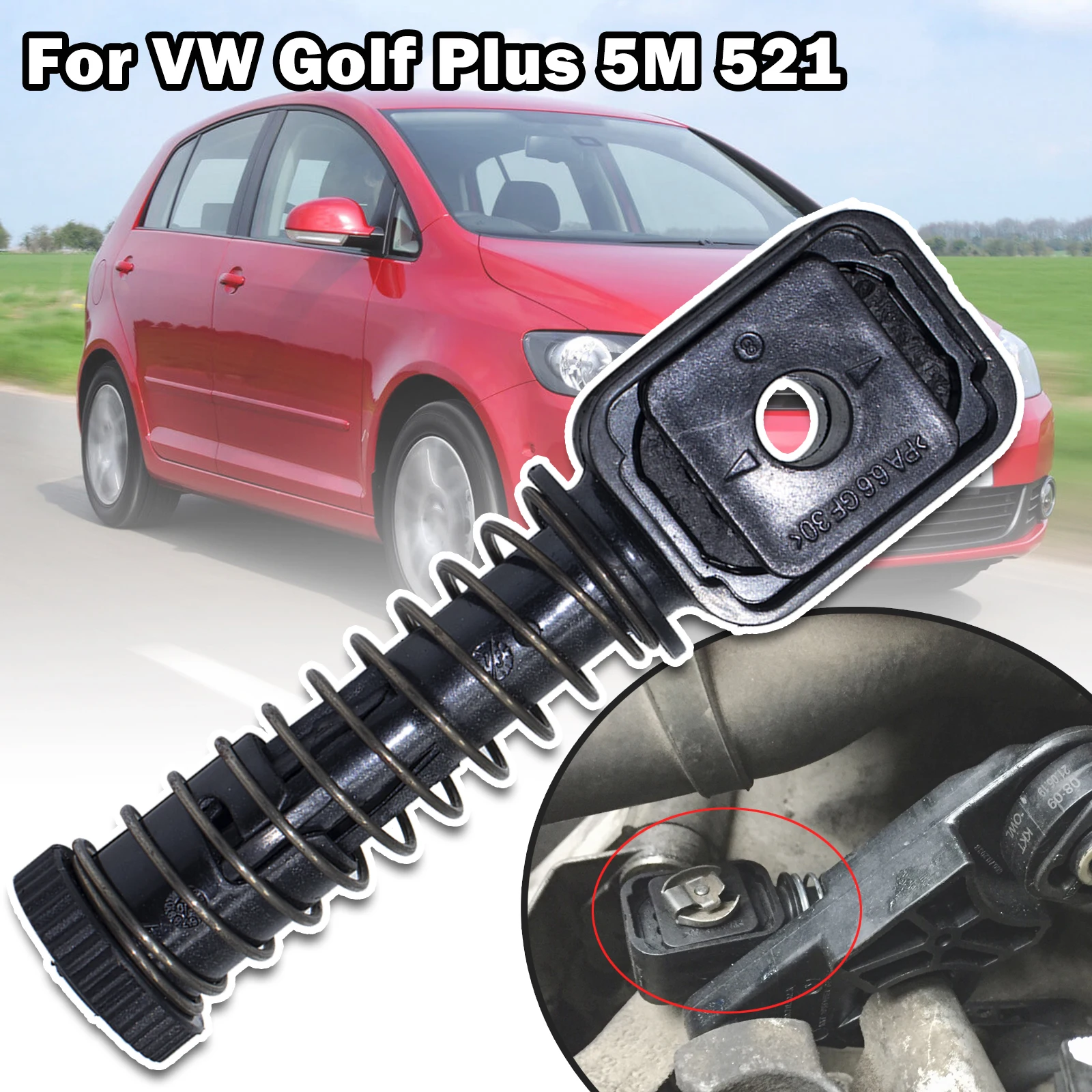 For VW Golf Plus 5M 521 Bowden Cable Catch Manual Gearbox Shaft Selector Change Lever Shifter Cable Linkage Rod End 1K0711761B