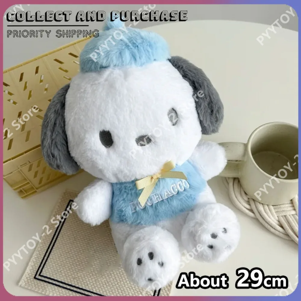 

Sanrio Pochacco Plush Toy Cute Cartoon Stuffed Dolls Sleep Companion Toy Kawaii Animal Soft Thow Pillow Home Decor Birthday Gift