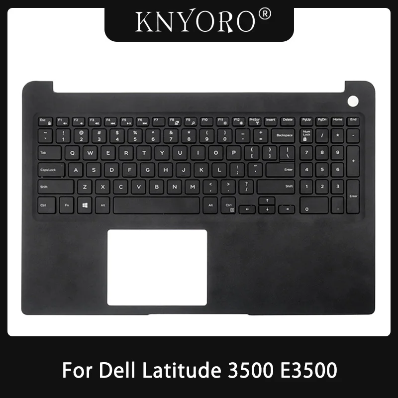 

New Original US Keyboard For Dell Latitude 3500 E3500 Palmrest Cover Keyboard Bezel Upper Case C Shell 0XPXMR XPXMR Black Cover
