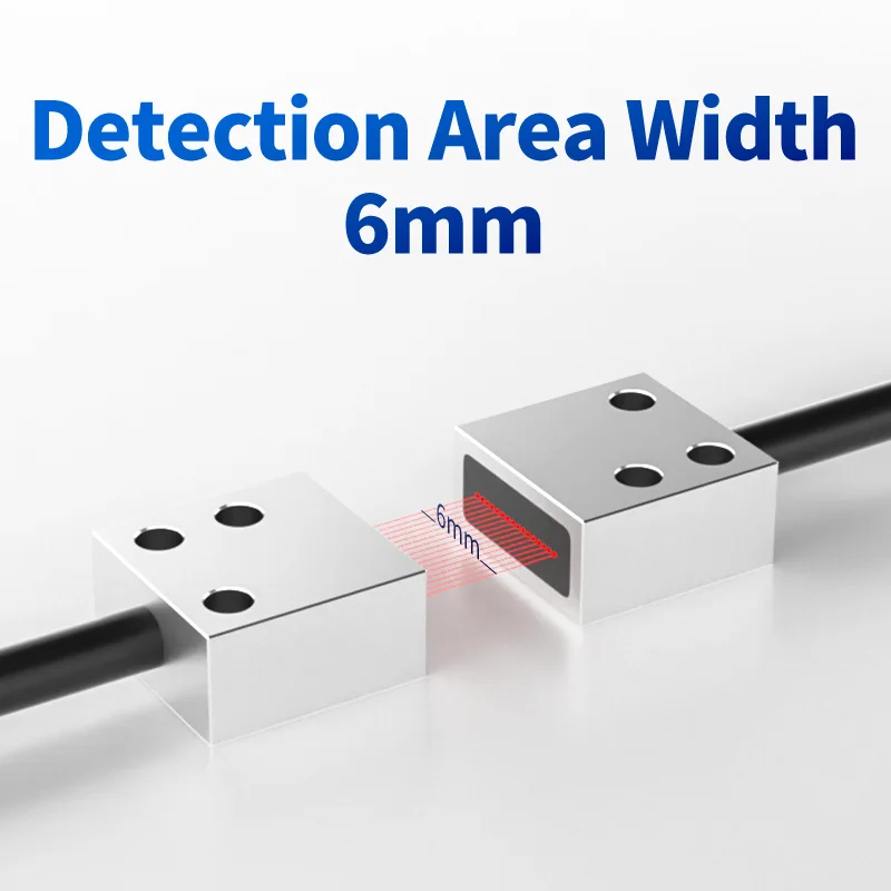 FUWEI FWT Matrix Fiber Optic Sensor Infrared Area Sensing Probe with Amplifier Grating Light Curtain Switch Packaging Counting