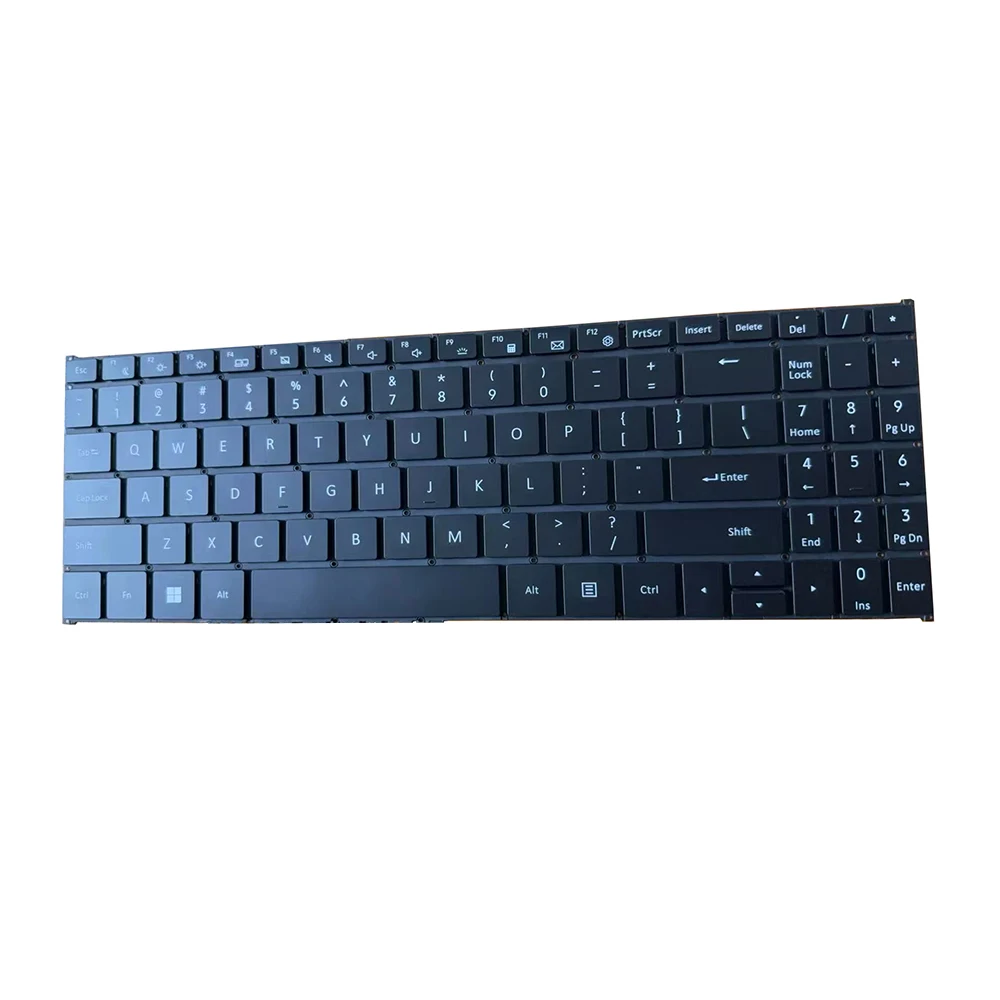 Laptop Keyboard For TANSHI Medio M15C with backlit United States US Black New